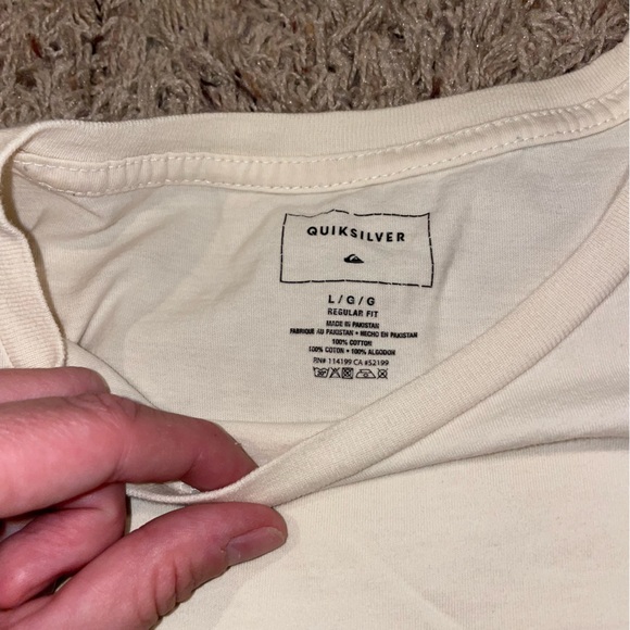 QUIKSILVER El Rey Stripes Mens Pocket Tee - Picture 3 of 4